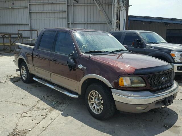 1FTRW07633KC11119 - 2003 FORD F150 Tünd qırmızı foto 1