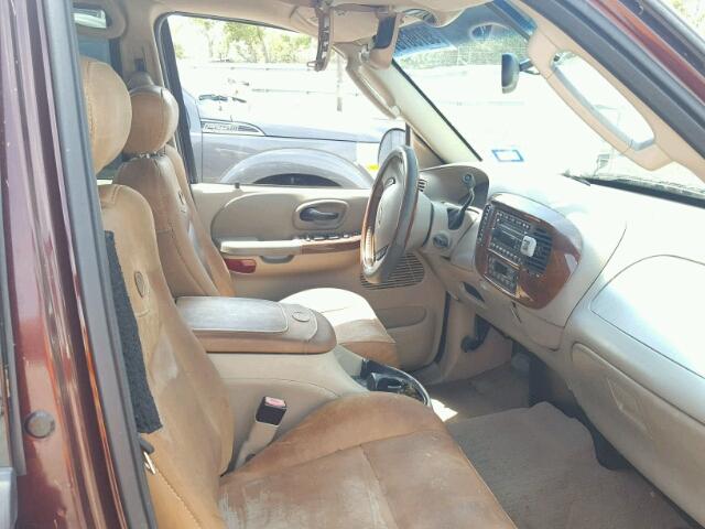 1FTRW07633KC11119 - 2003 FORD F150 Tünd qırmızı foto 5