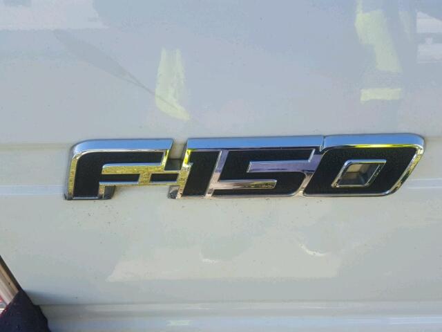 1FTFX1CF3DFD10559 - 2013 FORD F150 WHITE photo 9