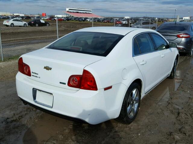 1G1ZC5E06AF253772 - 2010 CHEVROLET MALIBU 1LT WHITE photo 4