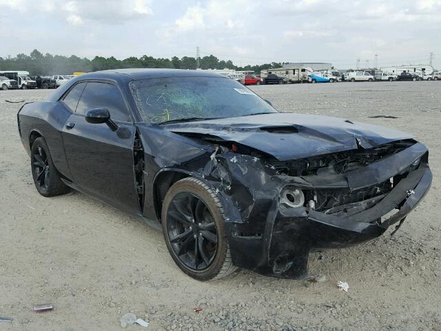 2C3CDZBTXGH111825 - 2016 DODGE CHALLENGER BLACK photo 1