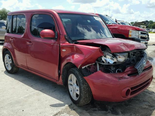 JN8AZ2KR1AT156750 - 2010 NISSAN CUBE BASE BURGUNDY photo 1