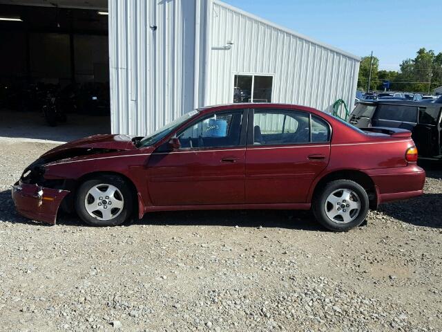 1G1NE52J32M549593 - 2002 CHEVROLET MALIBU MAROON photo 10