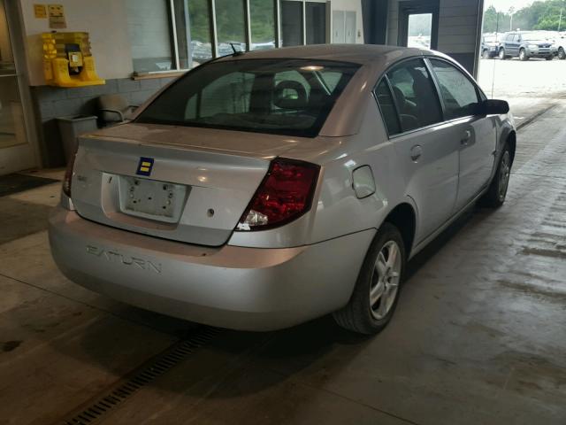 1G8AJ55F36Z186370 - 2006 SATURN ION LEVEL SILVER photo 4