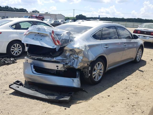 4T1BK1EB6FU142756 - 2015 TOYOTA AVALON XLE SILVER photo 4