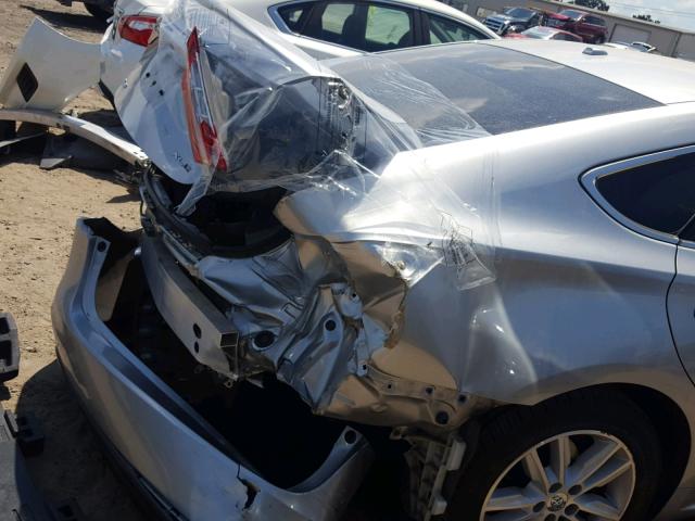 4T1BK1EB6FU142756 - 2015 TOYOTA AVALON XLE SILVER photo 9