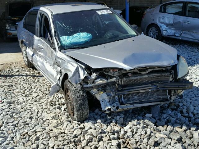 2HGES16582H508130 - 2002 HONDA CIVIC LX SILVER photo 9