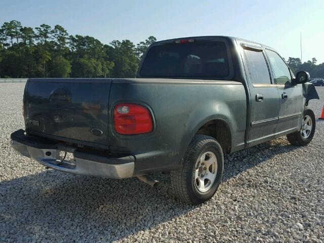 1FTRW07602KB80376 - 2002 FORD F150 GREEN photo 4