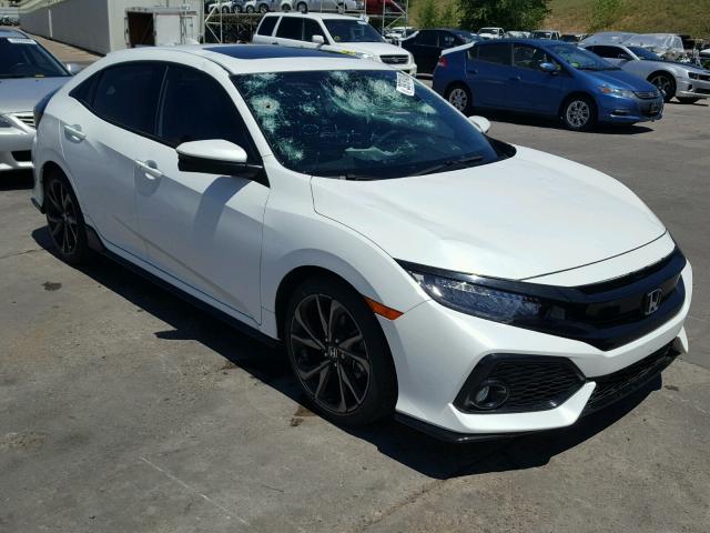 SHHFK7H96HU231917 - 2017 HONDA CIVIC SPOR WHITE photo 1