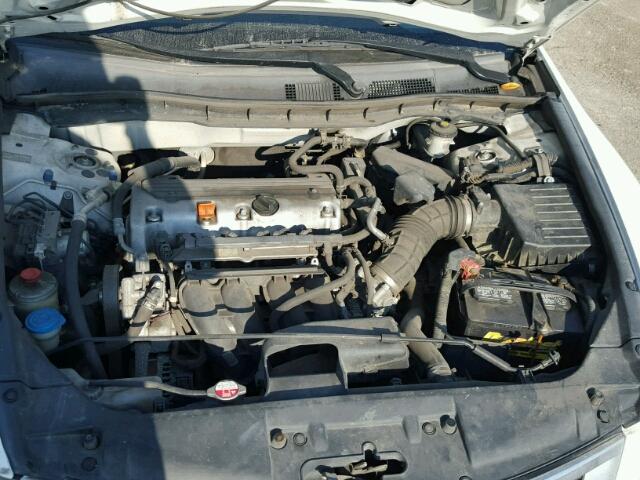 1HGCP26488A144949 - 2008 HONDA ACCORD LXP WHITE photo 7