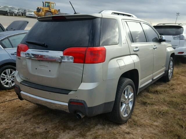 2GKFLTE34F6292763 - 2015 GMC TERRAIN GOLD photo 4