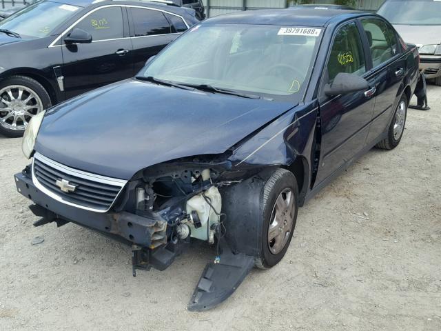 1G1ZS51F86F193398 - 2006 CHEVROLET MALIBU LS ლურჯი ფოტო 2