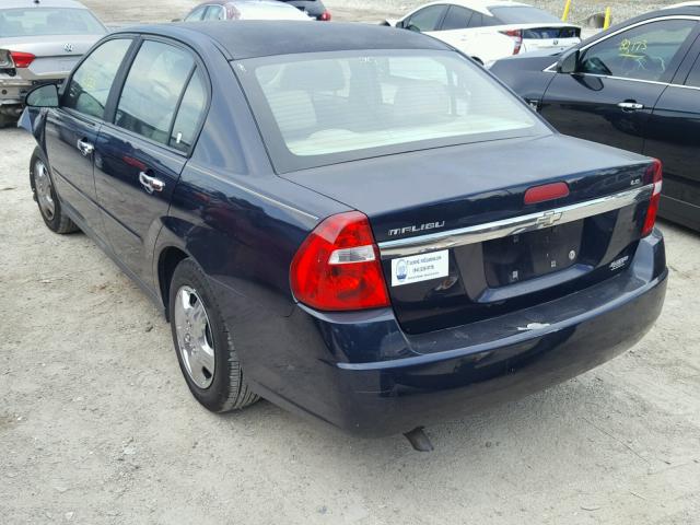 1G1ZS51F86F193398 - 2006 CHEVROLET MALIBU LS ლურჯი ფოტო 3