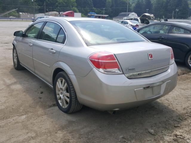 1G8ZS57N67F277138 - 2007 SATURN AURA XE SILVER photo 3