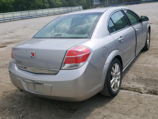 1G8ZS57N67F277138 - 2007 SATURN AURA XE SILVER photo 4