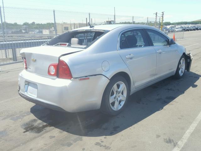 1G1ZB5EB3AF228123 - 2010 CHEVROLET MALIBU LS Boz foto 4