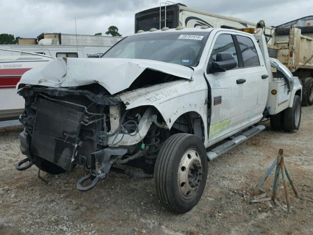 3D6WA6CL6BG614401 - 2011 DODGE RAM 4500 S WHITE photo 2