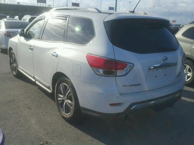 5N1AR2MM7DC669658 - 2013 NISSAN PATHFINDER WHITE photo 3