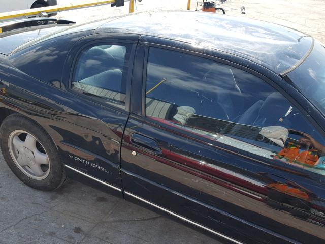 2G1WW12M3W9289414 - 1998 CHEVROLET MONTE CARL 黑色 照片 9