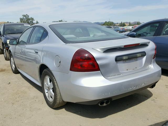2G2WS522051175476 - 2005 PONTIAC GRAND PRIX Gümüş foto 3