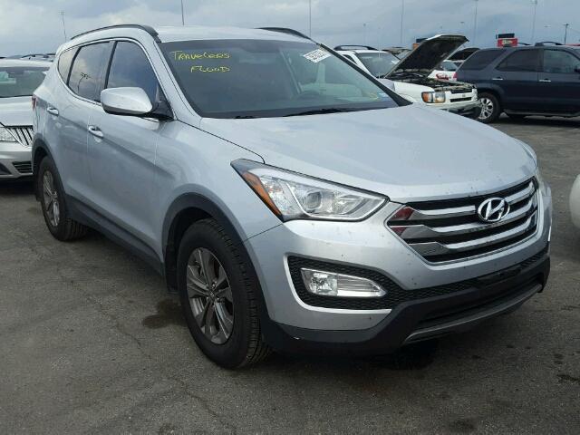 5XYZU3LB1GG358142 - 2016 HYUNDAI SANTA FE S 银色 照片 1