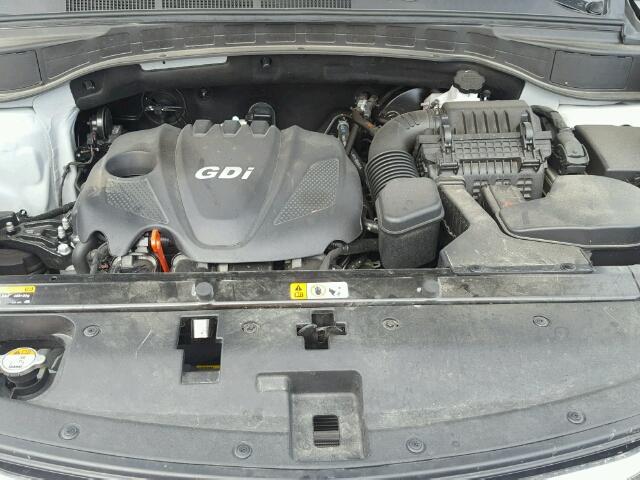 5XYZU3LB1GG358142 - 2016 HYUNDAI SANTA FE S 银色 照片 7