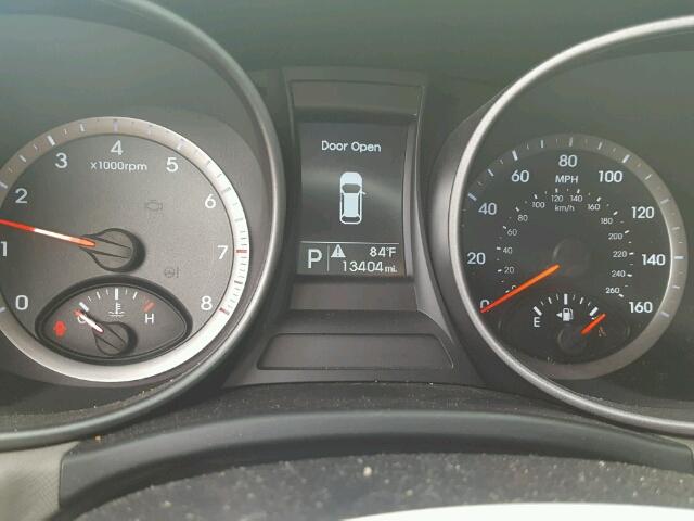 5XYZU3LB1GG358142 - 2016 HYUNDAI SANTA FE S 银色 照片 8