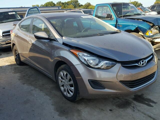 5NPDH4AE0BH026731 - 2011 HYUNDAI ELANTRA GL BEIGE photo 1