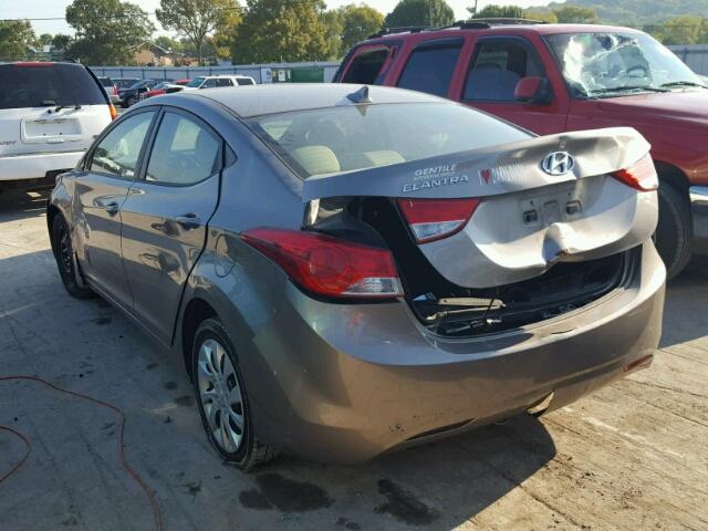 5NPDH4AE0BH026731 - 2011 HYUNDAI ELANTRA GL BEIGE photo 3