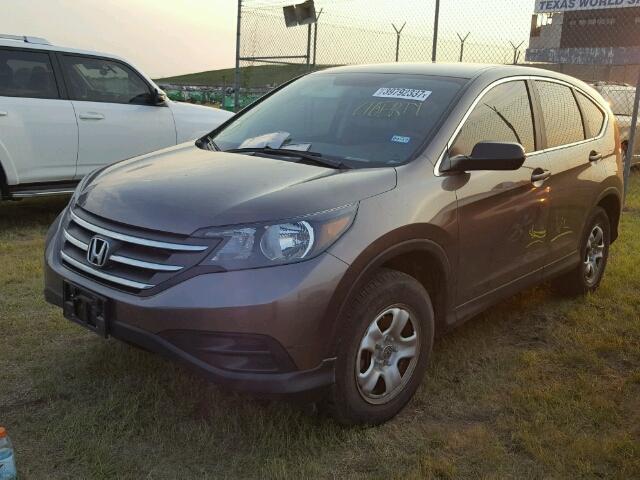 3CZRM3H3XDG711597 - 2013 HONDA CR-V GRAY photo 2