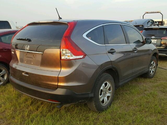 3CZRM3H3XDG711597 - 2013 HONDA CR-V GRAY photo 4