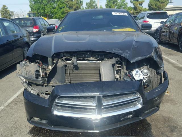2B3CL5CT2BH514164 - 2011 DODGE CHARGER R/ BLACK photo 9