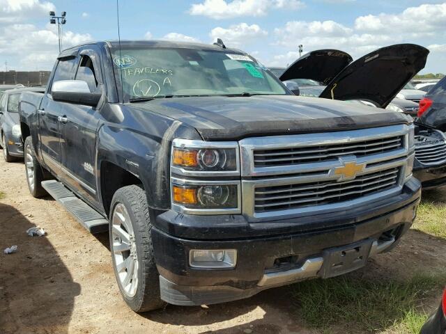 3GCUKTEC6FG348101 - 2015 CHEVROLET SILVERADO BLACK photo 1