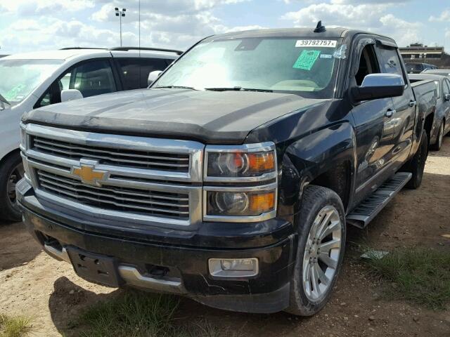 3GCUKTEC6FG348101 - 2015 CHEVROLET SILVERADO BLACK photo 2