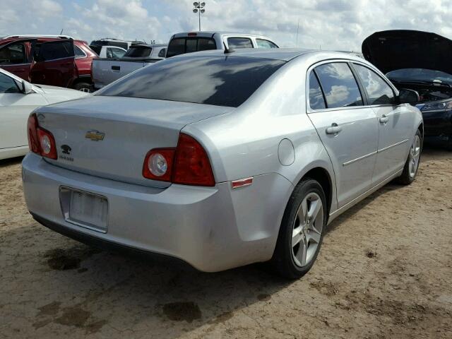 1G1ZB5EB4AF301662 - 2010 CHEVROLET MALIBU LS Մոխրագույն լուսանկար 4