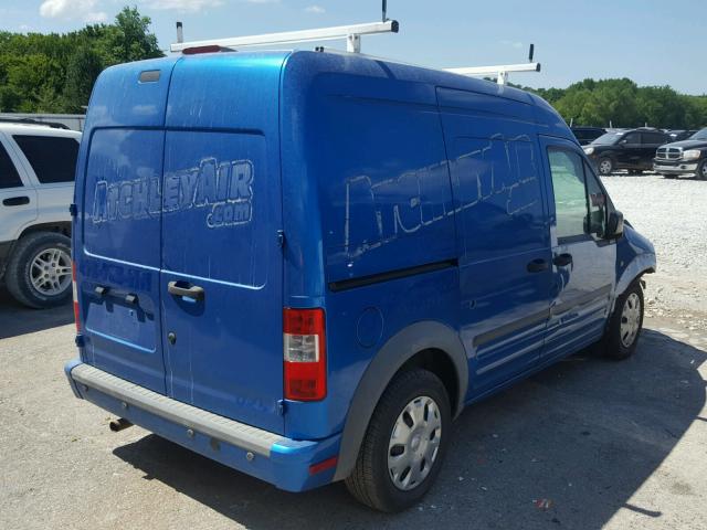 NM0LS7BN9AT035917 - 2010 FORD TRANSIT CO BLUE photo 4