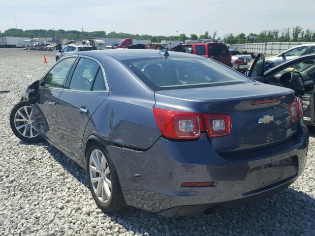 1G11H5SL8EF115573 - 2014 CHEVROLET MALIBU LTZ 蓝色 照片 3