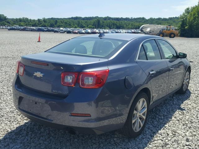 1G11H5SL8EF115573 - 2014 CHEVROLET MALIBU LTZ 蓝色 照片 4