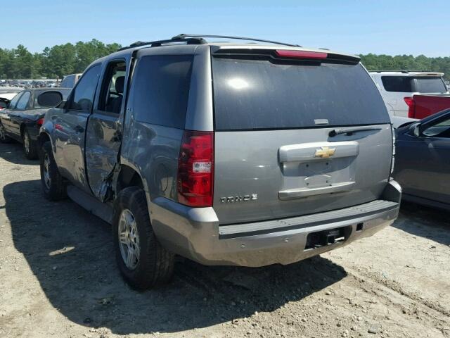 1GNFC13J27J125279 - 2007 CHEVROLET TAHOE C150 CHARCOAL photo 3