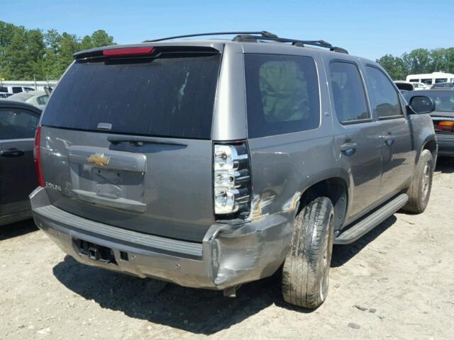 1GNFC13J27J125279 - 2007 CHEVROLET TAHOE C150 CHARCOAL photo 4