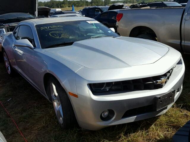 2G1FC1ED3B9167909 - 2011 CHEVROLET CAMARO SILVER photo 1