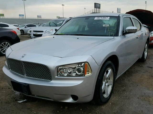 2B3KA43R58H257316 - 2008 DODGE CHARGER GRAY photo 2