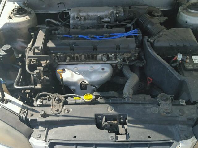 KMHDN46D94U712957 - 2004 HYUNDAI ELANTRA SILVER photo 7