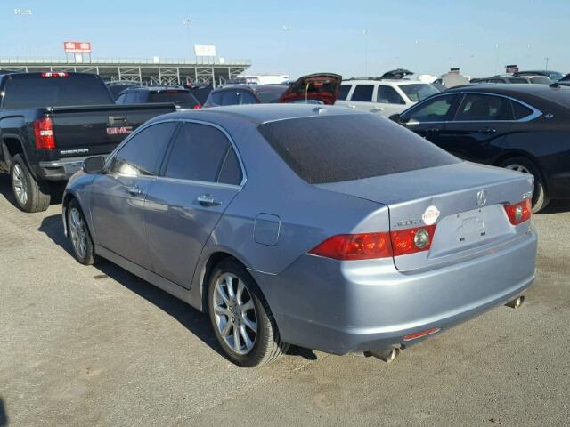 JH4CL96806C013844 - 2006 ACURA TSX BLUE photo 3