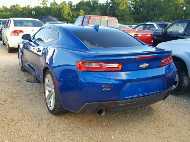 1G1FA1RXXG0159558 - 2016 CHEVROLET CAMARO BLUE photo 3