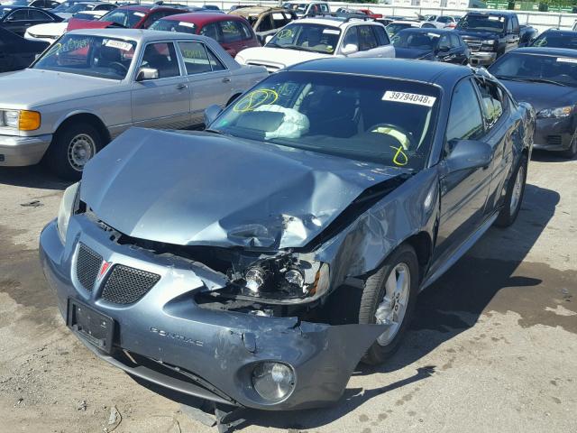 2G2WP552161130335 - 2006 PONTIAC GRAND PRIX BLUE photo 2