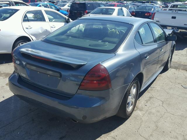 2G2WP552161130335 - 2006 PONTIAC GRAND PRIX BLUE photo 4
