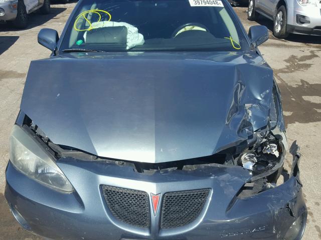 2G2WP552161130335 - 2006 PONTIAC GRAND PRIX BLUE photo 7