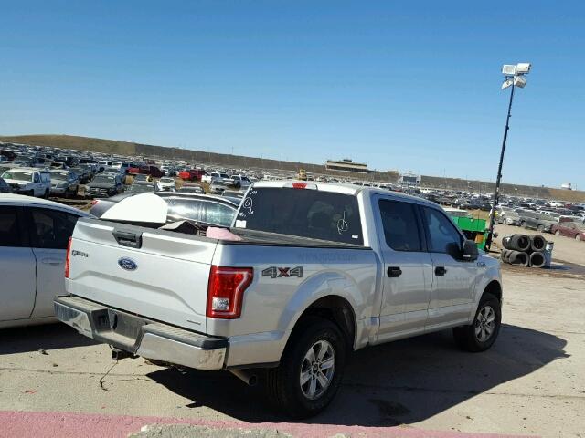 1FTEW1EF1GFC47901 - 2016 FORD F150 SILVER photo 3