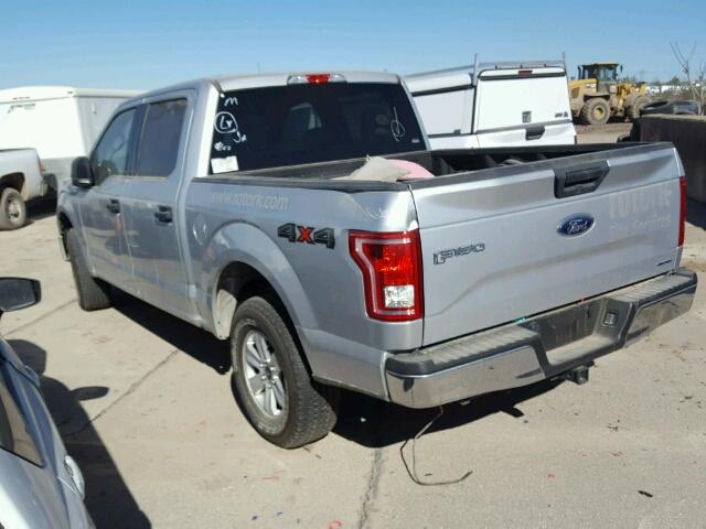 1FTEW1EF1GFC47901 - 2016 FORD F150 SILVER photo 4